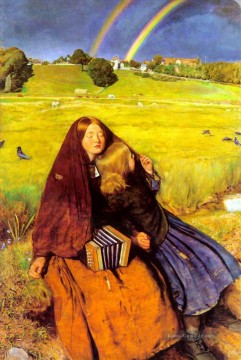 blindes Mädchen Präraffaeliten John Everett Millais Ölgemälde